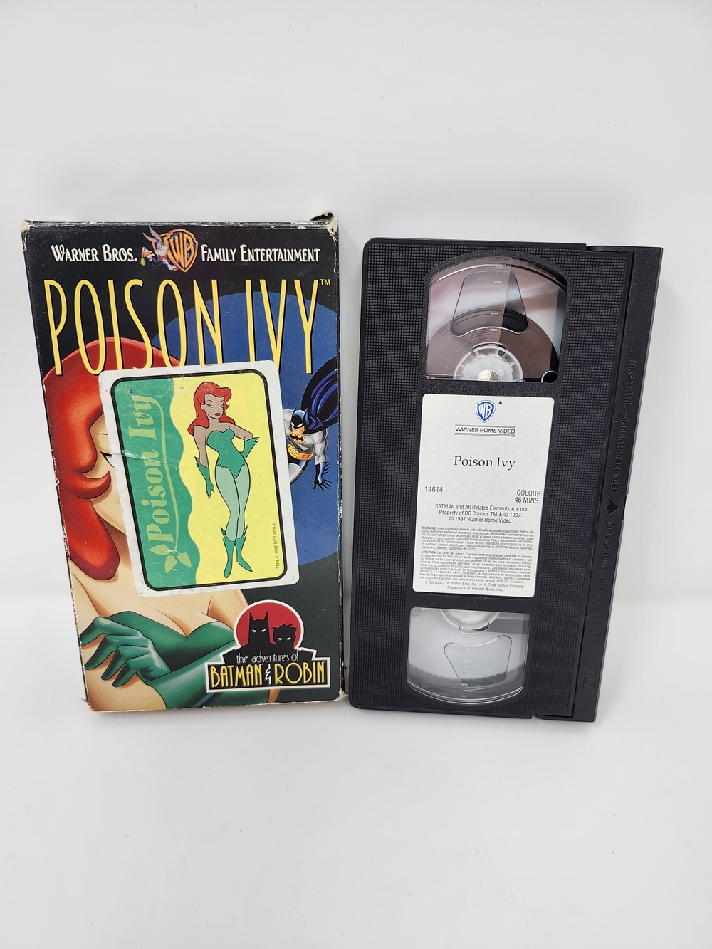 Rare VHS Warner Bros. Poison Ivy VHS  - Batman & Robin